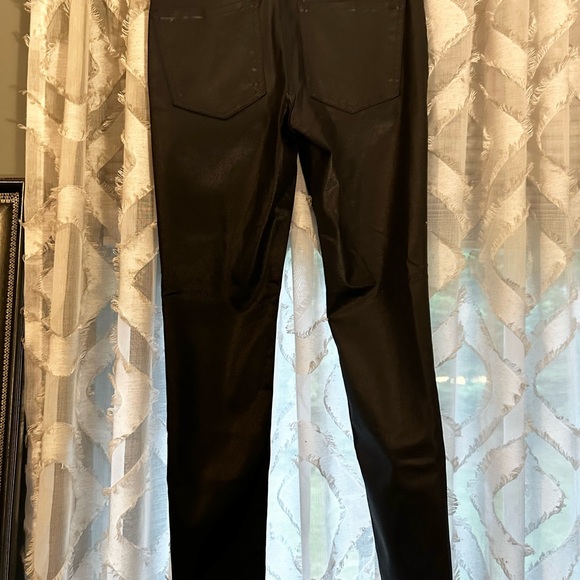 Express Mid Rise Coated Skinny Jeans - Picture 4 of 4